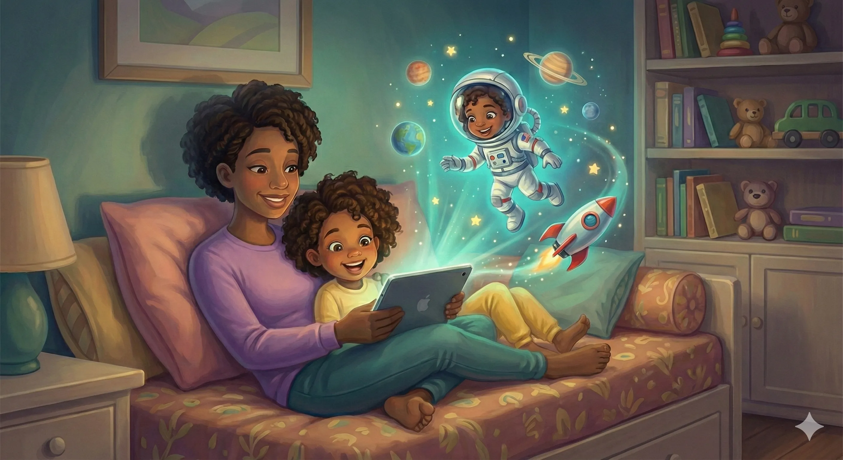 Child looking amazed